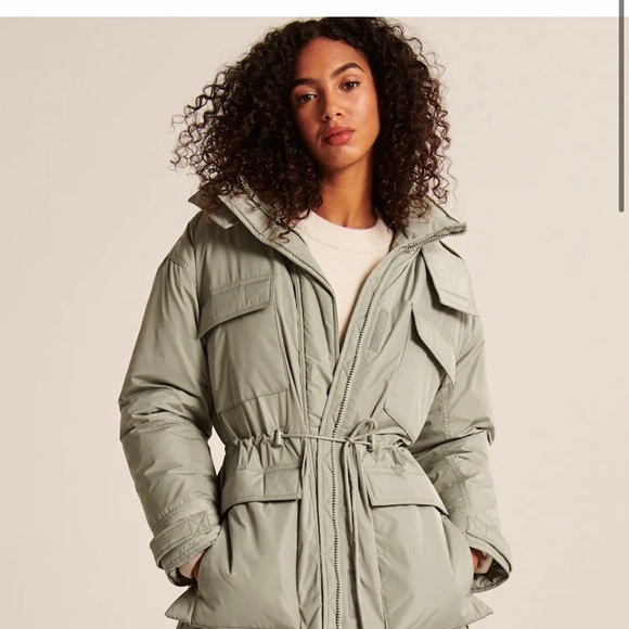 Abercrombie and Fitch Utility Parka - Picture 3 of 7